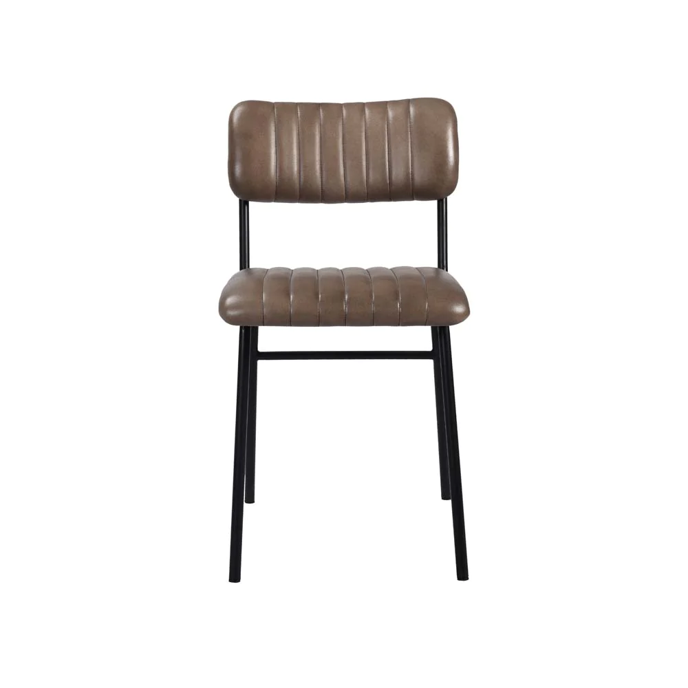 Mugello-Lederstuhl Olive 44x55x80 cm -DLCM012OLV -4-Stk-2